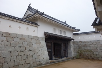 本丸門枡形内2