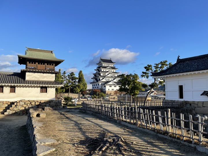 天守とコラボ