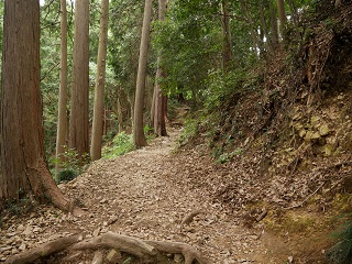 曲輪間の通路