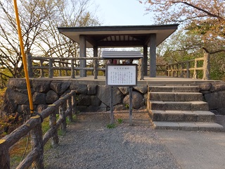 本丸戌亥櫓跡