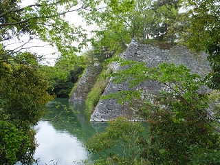 高石垣(北側)