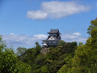 犬山丸の内緑地より