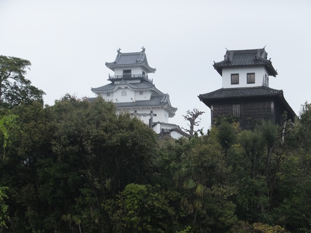 太鼓櫓と天守