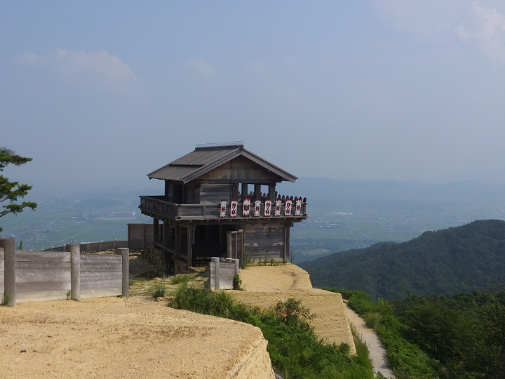 角楼から西門