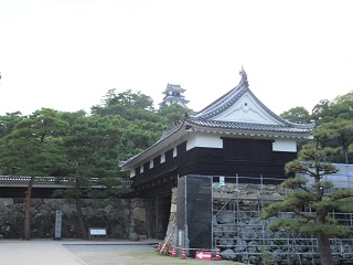 追手門と天守