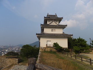 本丸から天守
