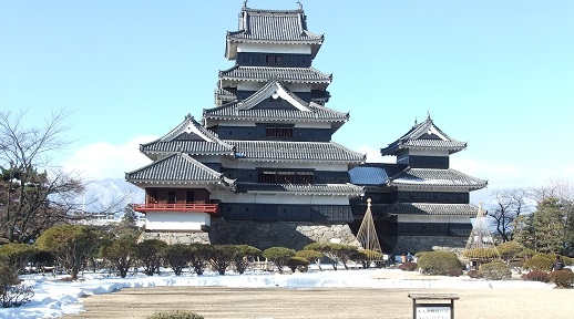 天守（冬季）