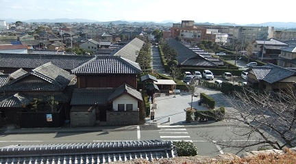 御城番屋敷方面