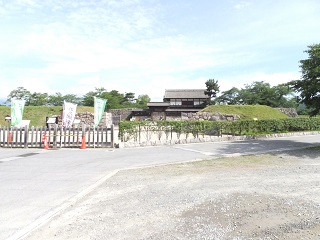 松代城遠景