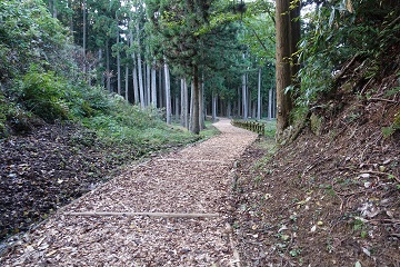 調度丸跡方面