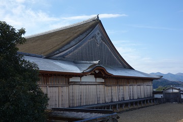 大書院の北側