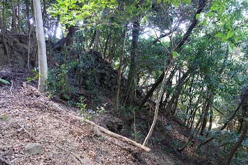西登り石垣