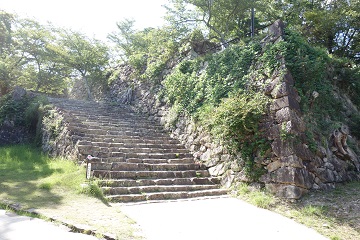 本丸大石段