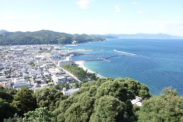 眺望from本丸