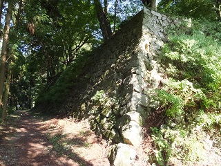 三の丸の石垣