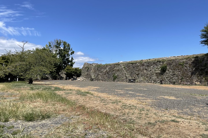 本丸北東方面